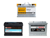 "Autobatterien von Bosch, Varta, Exide, Intact Start-Power und Intact US-Power – zuverlässige Energie für alle Fahrzeugtypen."