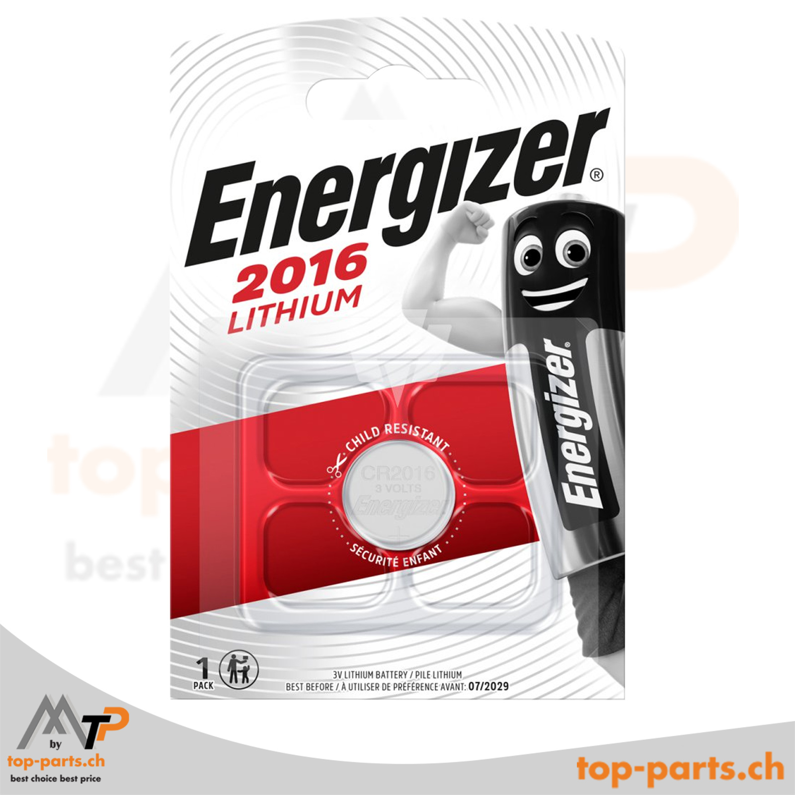 Energizer Knopfzellen in Blisterverpackungen – zuverlässige Energie für Uhren, Autoschlüssel und medizinische Geräte.