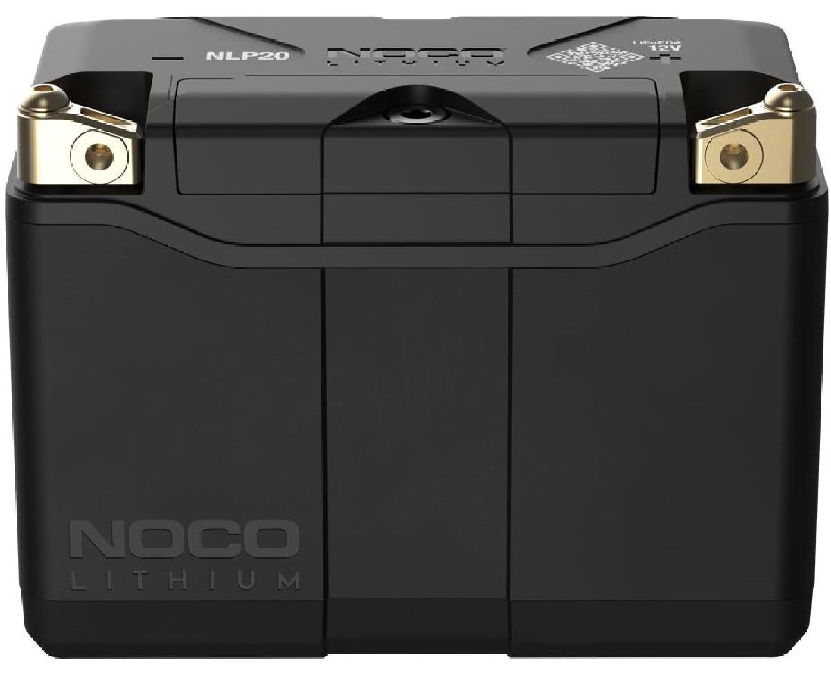 "Noco Lithium Powersport Batterie – kompakt, leicht und leistungsstark für Motorräder, ATVs und andere Powersport-Fahrzeuge."