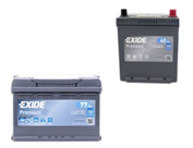"Exide Premium Batterie – zuverlässige Energie für moderne Fahrzeuge mit hohem Energiebedarf."