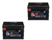 intAct US-Power Batterie 12V – Wartungsfreie Starterbatterie speziell für amerikanische Fahrzeuge. Hohe Kaltstartleistung, robuste Bauweise und optimale Passform für US-Fahrzeuge.