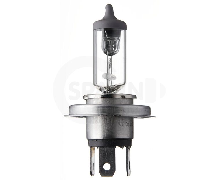 Hochwertige H4 Halogenlampen von Spahn, dargestellt mit klarem Fokus auf ihre Vielseitigkeit und Leistung. Perfekt geeignet für Fahrzeuge, die eine Kombination aus Abblend- und Fernlicht in einer Lampe benötigen.