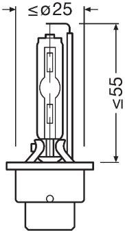 Xenon D4S Lampen – 42V, 35W, PK32d-5 von Osram und Philips, ideal für helle und zuverlässige Scheinwerfer