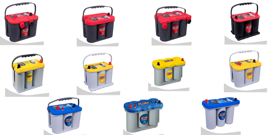 Optima Batterien – Spiralcell-Technologie für mehr Energie, längere Lebensdauer und maximale Leistung.