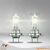 Eingeschaltete Osram H7 Ultra Life 64210ULT Halogenlampen, ohne Verpackung, 12V 55W, PX26d Sockel, 4500K helles Licht
