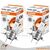 Osram H18 Original Halogenlampen 12V 65W PY26d-1 im Doppelpack mit Verpackung, zuverlässige Fahrzeugbeleuchtung, 3200K warmweißes Licht