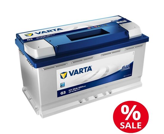 Varta G3 95Ah, 800A,  595 402 080,  Zum Sparpreis,  Best Deal,  Rabatt,  topparts,  top-parts.ch