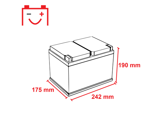 Varta D24  60Ah 560 408 054 Dimensionen Zum Sparpreis Best Deal, Rabatt, topparts, top-parts.ch