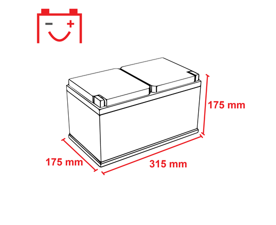 Varta  EFB E46, 575 500 073, Dimensionen,  Zum Sparpreis,  Best Deal,  Rabatt,  topparts,  top-parts.ch