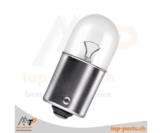 Osram Ultra Life R5W Kugellampe 12V 5W BA15s – langlebige Signallampe für Innenbeleuchtung und Fahrzeuge, Artikelnummer 5007ULT, GTIN 4008321415370