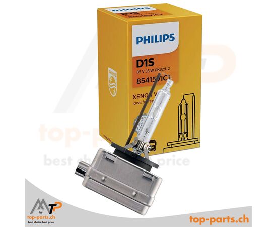 Philips D1S Vision Xenon 85415VIC1, 12/24V, 35W, in Originalverpackung, PK32d-2, geeignet für Autos und Nutzfahrzeuge