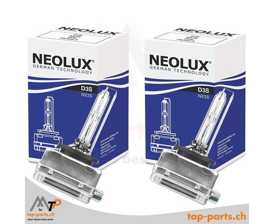 NEOLUX XENON D3S Lampen Doppelpack – 2 Stück, NX3S, zuverlässige Xenonbeleuchtung für optimale Sicht und Sicherheit