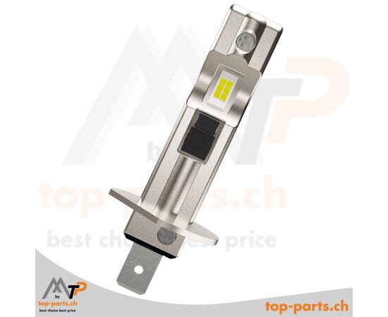 OSRAM H1 LEDriving EASY, 12V, 9W, 6500K LED-Lampe – ultrakompakte Fahrzeugbeleuchtung mit Plug-&-Play-System, 1 Lampe ausgepackt