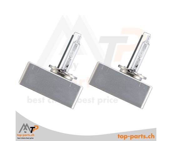 Zwei Philips Xenon D5S Vision Standard OEM Xenonlampen 12410C1OEM, 25W, 12/24V, PK32d-7, 4600K, neutral verpackt