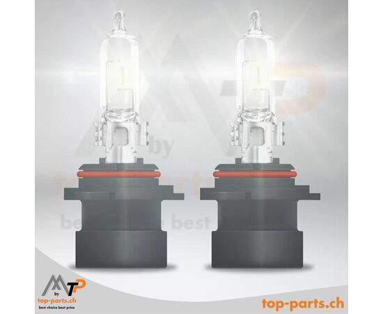 Osram HB3A Original Halogenlampe 12V 60W, leuchtend, ohne Verpackung, P20d Sockel, 3200K