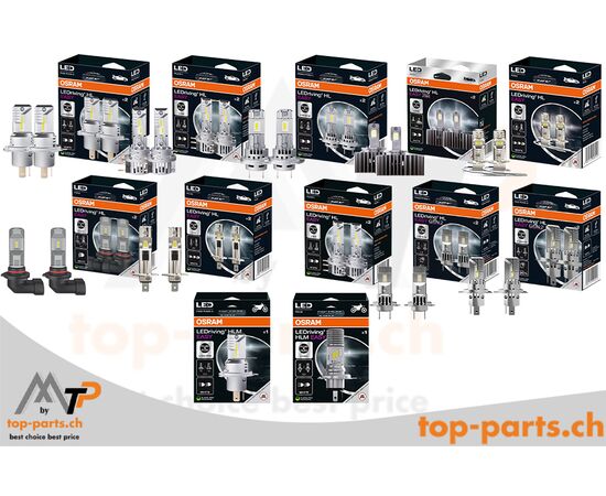 Osram LEDriving EASY Familie - LED Plug and Play - einfache Installation - Jetzt kaufen bei Top-Parts.ch