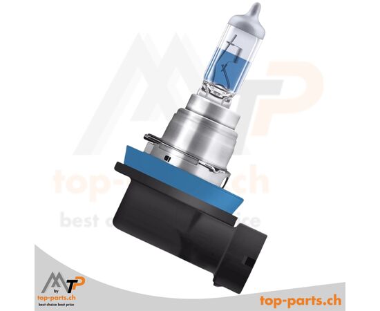 Osram H8 Cool Blue INTENSE NextGen +100% Halogenlampe ohne Verpackung, 12V 35W, PGJ19-1 Sockel, 4800K extra weißes Licht
