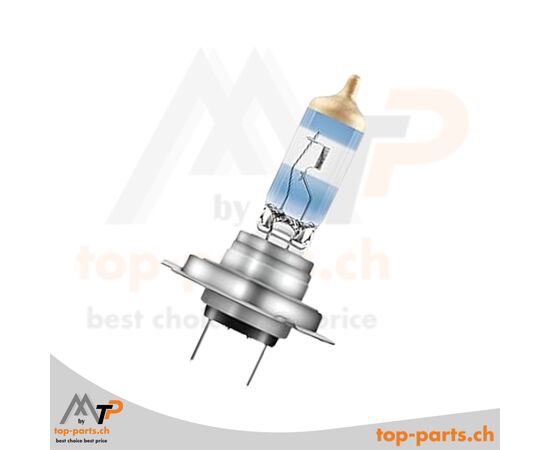 Osram H7 NIGHT BREAKER 220 +220% Halogenlampe ohne Verpackung, 12V 55W, PX26d Sockel, 3700K weißes Licht