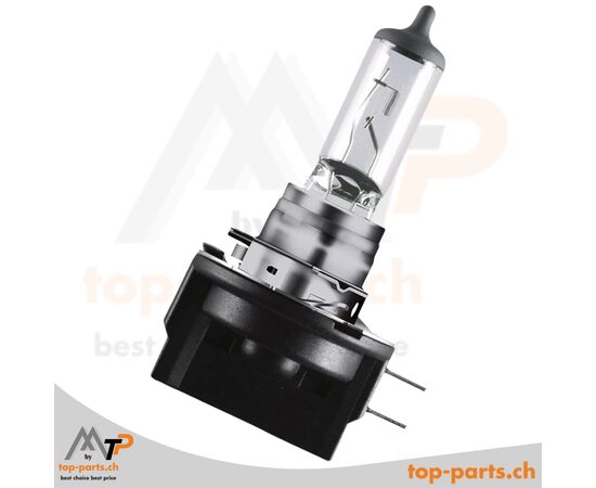 Osram H11B Original Halogenlampe 12V 55W PGJY19-2 ohne Verpackung, leistungsstarke und langlebige Fahrzeugbeleuchtung, 3200K warmweißes Licht