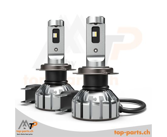Osram Night Breaker H7 LED SMART +330% LED-Lampen ohne Verpackung, 12V 16W, PX26d Sockel, 6000K extra weißes Licht