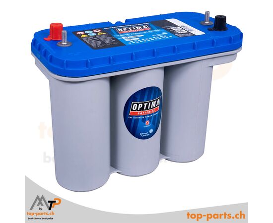 Optima BlueTop BT DC 5.5 AGM Marine- und Versorgungsbatterie 12V 75Ah 975A