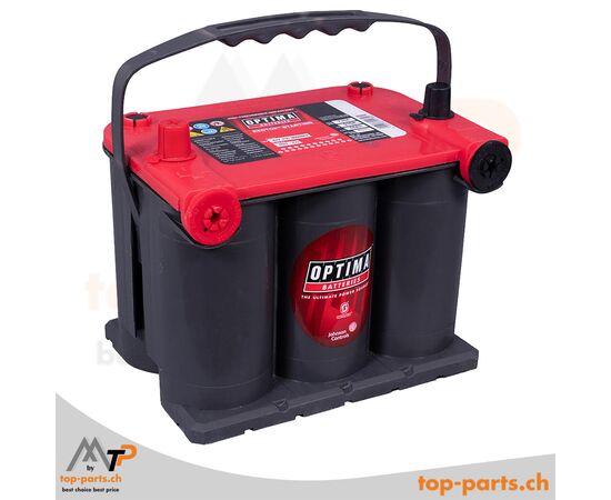Optima RedTop RT S 4.2L AGM Starterbatterie 12V 50Ah 815A