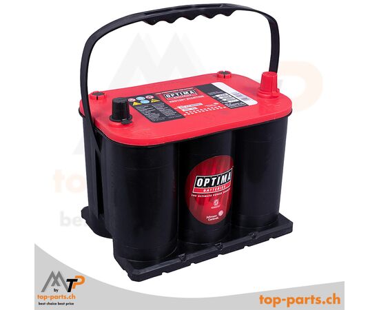 Optima RedTop RT R 3.7L AGM Starterbatterie 12V 44Ah 730A
